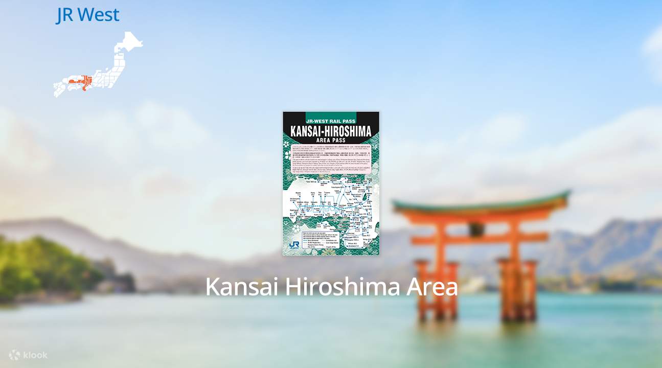 JR Kansai Hiroshima Area Pass with Sightseeing Tour Combo Klook India